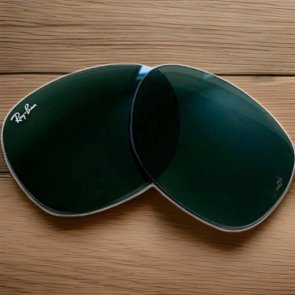 Authentic RB2132 New Wayfarer Replacement Lenses Crystal Green -  iWear Care Kit